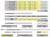 Structural Analysis Of Building Offices Spreadsheet