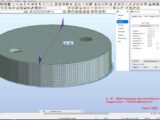 Designing and Analysis of Storage Water Tank in Robot Structural Analysis Professional 2022