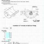 SemiCircular Tension Fitting Calculation Spreadsheet