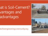 Soil Cement Advantages and Disadvantages