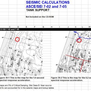 Seismic Calculations For Tank Support Spreadsheet