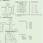 Spread Foundation Calculation Spreadsheet