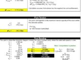 Column Interaction Diagrams Spreadsheet