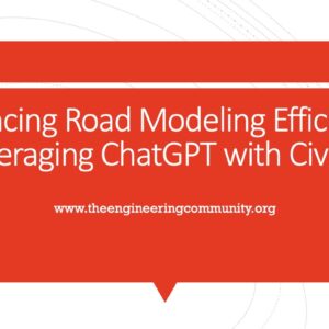 Enhancing Road Modeling Efficiency : Leveraging ChatGPT with Civil3D