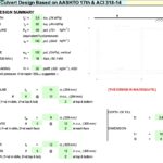 Concrete Box Culvert Design Based on AASHTO 17th & ACI 318-14 Spreadsheet